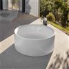 Bette Pond Silhouette vasca da bagno freestanding, rotonda, 6045-000CFXXS,PLUS+B612-000, Pond Silhouette bianco [Vasche da Bagno > Vasche da Bagno Freestanding]