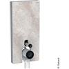 Geberit Monolith modulo sanitario A: 101 cm, per WC a pavimento, 131003JV5, Monolith calcestruzzo opaco/alluminio spazzolato [Elementi ad Incasso > Elementi Incasso per WC]