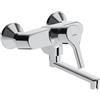 Hansa Clinica rubinetto lavabo a parete, 56382203, Clinica cromo [Rubinetteria Bagno > Rubinetteria Lavabo]