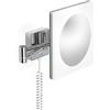 Avenarius Universal specchio cosmetico, con illuminazione, ingrandimento 5x, 9505107010, Universal [Specchi Cosmetici > Specchi Cosmetici]