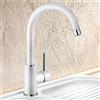 Blanco Mida rubinetto da cucina, orientabile, 519418, Mida bianco opaco [Rubinetteria da Cucina > Rubinetti da Cucina]