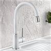 Blanco Mida rubinetto da cucina, estraibile, orientabile, 521457, Mida bianco opaco [Rubinetteria da Cucina > Rubinetti da Cucina]
