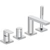 Hansa Stela rubinetto bordo vasca, miscelatore monocomando, 57302473, Stela cromo [Rubinetteria Bagno > Rubinetteria Vasca]