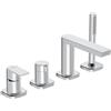 Hansa Stela rubinetto bordo vasca, miscelatore monocomando, 57302173, Stela cromo [Rubinetteria Bagno > Rubinetteria Vasca]