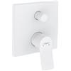 hansgrohe Vivenis rubinetto vasca da incasso, miscelatore monocomando, 75415700, Vivenis bianco opaco [Rubinetteria Bagno > Rubinetteria Vasca]