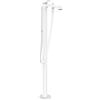 hansgrohe Vivenis rubinetto vasca a pavimento, miscelatore monocomando, 75445700, Vivenis bianco opaco [Rubinetteria Bagno > Rubinetteria Vasca]