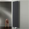 HSK Sky radiatore di design, funzionamento esclusivamente ad acqua calda, 8142180-173, 14 Sky nero grafite [Radiatori > Radiatore di design]