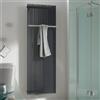 HSK Sky radiatore di design, funzionamento esclusivamente ad acqua calda, 8145180-173, 14 Sky nero grafite [Radiatori > Radiatore di design]