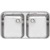 Reginox L18 lavello da cucina, R03367, 35D40 KGOKG L18 acciaio inox levigato [Lavelli da Cucina > per Base Sottolavello a partire da 80 cm]