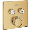 Grohe Grohtherm SmartControl termostatico, per vasca & doccia, 29124GN0, Grohtherm SmartControl cool sunrise spazzolato [Rubinetteria Bagno > Rubinetteria Doccia]