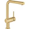 Grohe Minta rubinetto da cucina, estraibile, orientabile, 30274GN0, Minta cool sunrise spazzolato [Rubinetteria da Cucina > Rubinetti da Cucina]