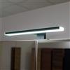RIHO Spring lampada superiore LED, 204929, Spring nero [Armadietti a Specchio > Accessori per Armadietti a Specchio]