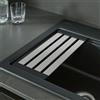 Villeroy & Boch Universal gocciolatoio, 9K140071, Universal alluminio spazzolato/nero [Lavelli da Cucina > Vaschette e Scolapiatti]