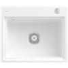 Villeroy & Boch Subway Style 60 S Flat lavello da cucina, 33662FR1HL3, Subway Style 60 S Flat bianco alpino finitura a specchio [Lavelli da Cucina > per Base Sottolavello a partire da 60 cm]