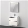 Duravit D-Neo mobile con lavabo, con armadietto a specchio, DE0115R2222, D-Neo; Universal [Mobili da Bagno > Set Mobili da Bagno]