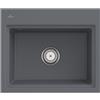 Villeroy & Boch Subway Style 60 S Flat lavello da cucina, 33661FI4HL24, Subway Style 60 S Flat grafite [Lavelli da Cucina > per Base Sottolavello a partire da 60 cm]