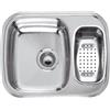 Reginox Queen lavello da cucina, R16633, 60 KGOKG Queen acciaio inox levigato [Lavelli da Cucina > per Base Sottolavello a partire da 60 cm]