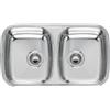 Reginox Princess lavello da cucina, R00793, 80 Princess acciaio inox levigato [Lavelli da Cucina > per Base Sottolavello a partire da 60 cm]