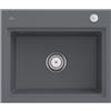 Villeroy & Boch Subway Style 60 S Flat lavello da cucina, 33662FI4HL3, Subway Style 60 S Flat grafite [Lavelli da Cucina > per Base Sottolavello a partire da 60 cm]