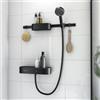 hansgrohe WallStoris rubinetto doccia esterno con termostatico, 24250670, WallStoris nero opaco [Rubinetteria Bagno > Rubinetteria Doccia]