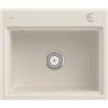 Villeroy & Boch Subway Style 60 S Flat lavello da cucina, 33662FKRHL3, Subway Style 60 S Flat crema lucido [Lavelli da Cucina > per Base Sottolavello a partire da 60 cm]