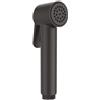 Bossini Paloma doccetta con sistema di arresto, 1 tipo di getto, B00470000073008, Paloma nero opaco [Rubinetteria Bagno > Bidet / Set Doccetta WC]