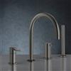 Mariner Logica rubinetto vasca 4 fori per montaggio su bordo vasca, LOG0125-GM, Logica antracite spazzolato [Rubinetteria Bagno > Rubinetteria Vasca]