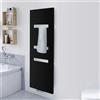 HSK Atelier Highline termoarredo, funzionamento ad acqua calda o misto, 8776186-68, Atelier Highline nero opaco [Radiatori > Termoarredo]