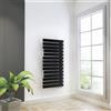 HSK Yenga Plus termoarredo, funzionamento esclusivamente ad acqua calda, 8860120-68, Yenga Plus; Yenga nero opaco [Radiatori > Termoarredo]