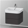 Duravit Happy D.2 mobile sottolavabo, 2 scomparti estraibili, HP4385080800000, Happy D.2 [Mobili da Bagno > Mobili Lavabo]