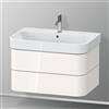 Duravit Happy D.2 mobile sottolavabo, 2 scomparti estraibili, HP4387022220000, Happy D.2 [Mobili da Bagno > Mobili Lavabo]