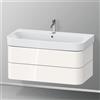 Duravit Happy D.2 mobile sottolavabo, 2 scomparti estraibili, HP4388022220000, Happy D.2 [Mobili da Bagno > Mobili Lavabo]