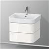 Duravit Happy D.2 mobile sottolavabo, 2 scomparti estraibili, HP4385022220000, Happy D.2 [Mobili da Bagno > Mobili Lavabo]