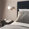 astro Zeppo lampada a parete, G9 e LED, 1176010, Zeppo [Lampade per Interni > Lampade a Parete]