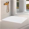 Bette Air piatto doccia rettangolare, super piatto, 7350-440+B524-440+BT005, Air bianco opaco [Piatti Doccia > Piatti Doccia Rettangolari]