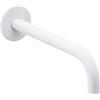 Herzbach DEEP WHITE bocca di erogazione vasca, 23.451400.2.07, DEEP WHITE bianco opaco [Rubinetteria Bagno > Rubinetteria Vasca]