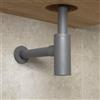Herzbach DEEP GREY sifone, 23.485800.1.06, DEEP GREY grigio opaco [Rubinetteria Bagno > Sistemi di Scarico]