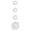 Herzbach Logic iX XL rubinetto doccia da incasso con termostatico, 23.523015.1.07, Logic iX XL; Logic iX PVD XL; Logic XL; SIRO; SIRO PVD GOLD; SIRO GREY; SIRO WHITE; SIRO BLACK bianco opaco [Rubinetteria Bagno > Rubinetteria Doccia]