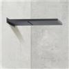 Herzbach LIVING SPA soffione doccia, 2 tipi di getto, 23.661600.2.06, LIVING SPA; DEEP; SIRO grigio opaco [Rubinetteria Bagno > Soffioni Doccia]