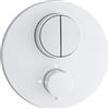 Herzbach LIVING termostatico, per vasca e doccia, 23.803050.1.07, LIVING; DEEP; DEEP GREY; DEEP WHITE; DEEP BLACK; SIRO; SIRO PVD GOLD; SIRO GREY; SIRO WHITE; SIRO BLACK; Design New; Nano; Ventura bianco opaco [Rubinetteria Bagno > Rubinetteria Doccia]