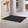Bette Air piatto doccia rettangolare, super piatto, 7350-035+B524-035+BT005, Air ebony [Piatti Doccia > Piatti Doccia Rettangolari]
