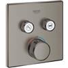 Grohe Grohtherm SmartControl termostatico, per vasca & doccia, 29124AL0, Grohtherm SmartControl hard graphite spazzolato [Rubinetteria Bagno > Rubinetteria Doccia]
