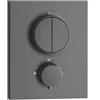 Herzbach LIVING termostatico, per vasca e doccia, 23.803050.2.06, LIVING; DEEP BLACK; DEEP GREY; DEEP WHITE; SIRO; SIRO BLACK; SIRO GREY; SIRO WHITE; SIRO PVD GOLD; Design New; DEEP; Nano; Neo Castell; Ventura grigio opaco [Rubinetteria Bagno > …