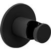 Herzbach Living Spa supporto per doccetta, 23.994100.1.12, Living Spa nero opaco [Rubinetteria Bagno > Doccette / Supporti]