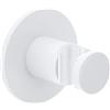 Herzbach Living Spa supporto per doccetta, 23.994100.1.07, Living Spa bianco opaco [Rubinetteria Bagno > Doccette / Supporti]