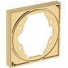 hansgrohe ShowerSelect rosetta di prolunga, 13593990, ShowerSelect oro [Rubinetteria Bagno > Accessori di Montaggio per Rubinetteria Bagno]
