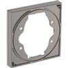 hansgrohe ShowerSelect rosetta di prolunga, 13593340, ShowerSelect nero cromato spazzolato [Rubinetteria Bagno > Accessori di Montaggio per Rubinetteria Bagno]