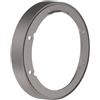 hansgrohe rosetta di prolunga Ø 150 mm, 13597340, Universal nero cromato spazzolato [Rubinetteria Bagno > Accessori di Montaggio per Rubinetteria Bagno]