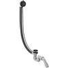 AXOR Flexaplus set scarico e troppopieno set completo, per vasca speciale, 58318670, Flexaplus nero opaco [Rubinetteria Bagno > Sistemi di Scarico]