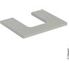 Geberit ONE top, 1 apertura, 505271007, ONE [Mobili da Bagno > Top]